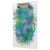 抽象芸術絵を描（ばちゃばちゃ）跳ねる クリップボード (左)