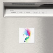 抽象芸術絵を描(ばちゃばちゃ)跳ねる マグネット (インサイチュ (食洗機))