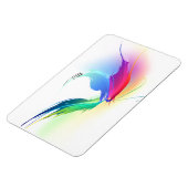 抽象芸術絵を描（ばちゃばちゃ）跳ねる マグネット (左側)