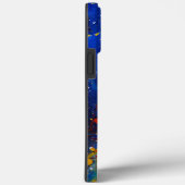 抽象芸術絵を描(ばちゃばちゃ)跳ねる Case-Mate iPhoneケース (裏面 / 右)
