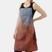 抽象芸術絵を描、カラフルコンクリート壁。 エプロン (インサイチュ)