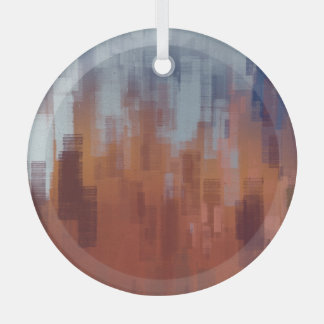 抽象芸術絵を描、カラフルコンクリート壁。 ガラスオーナメント