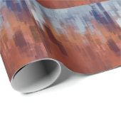 抽象芸術絵を描、カラフルコンクリート壁。 ラッピングペーパー (ロールコーナー)