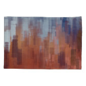 抽象芸術絵を描、カラフルコンクリート壁。 枕カバー (裏面)