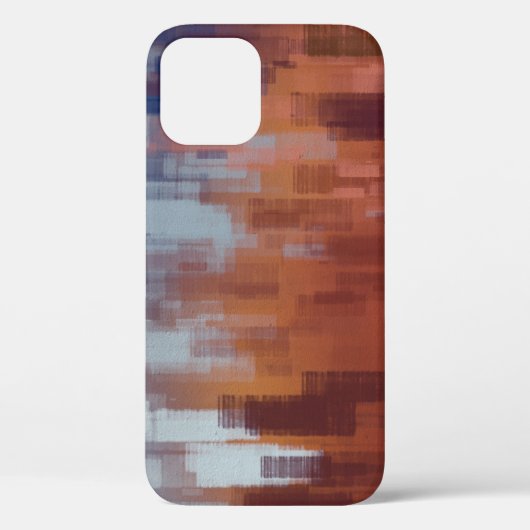 抽象芸術絵を描、カラフルコンクリート壁。 Case-Mate iPhoneケース (裏面)