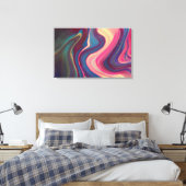 抽象芸術絵を描 キャンバスプリント (インサイチュ (寝室))