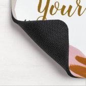 抽象芸術絵を描 マウスパッド (コーナー)