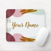 抽象芸術絵を描 マウスパッド (マウス)
