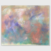 抽象芸術絵を描 ラッピングペーパー (フラット)