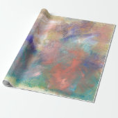 抽象芸術絵を描 ラッピングペーパー (アンロールド)