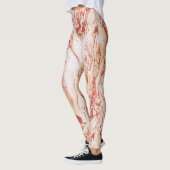 抽象芸術絵を描 レギンス (左)