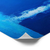 抽象芸術絵を描・抽象芸術アモダンートリビング ポスター (角)