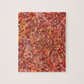 抽象芸術絵を描- -美容話上の ジグソーパズル (縦)