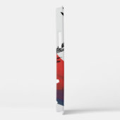抽象芸術絵画とインクエレメントのシームレスパターン Case-Mate iPhoneケース (裏面 / 右)