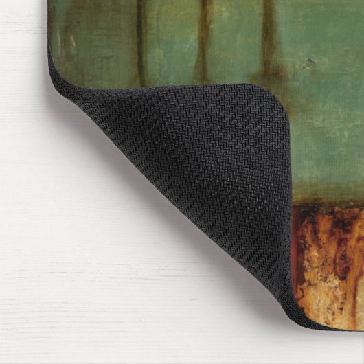 抽象芸術絵画とピアノ鍵 マウスパッド (コーナー)