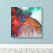 抽象芸術絵画のアエレガントクリルモダンアート キャンバスプリント (インサイチュ (ウッドフロア))