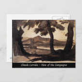 抽象芸術絵画のア素晴らしートインクRoman Campagna ポストカード (正面/裏面)