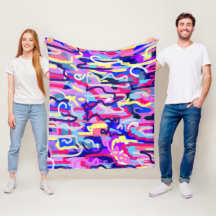 抽象芸術絵画のシェイプとカラー