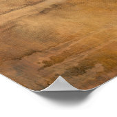 抽象芸術絵画のシルエットの背景 ポスター (角)