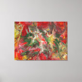 抽象芸術絵画のモダンコンテンポラリーファインアート キャンバスプリント (正面)