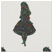 抽象芸術絵画の娘 ファブリック (クローズアップ)