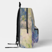 抽象芸術絵画の海岸型手荷物 プリントバックパック (左)