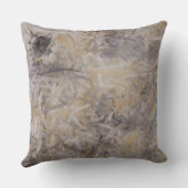 抽象芸術絵画の色 クッション (裏面)