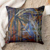 抽象芸術絵画の色#44 クッション (ブランケット)