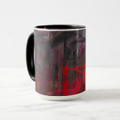 抽象芸術絵画の色#75 マグカップ (正面左)