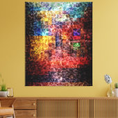 抽象芸術絵画の街灯2 キャンバスプリント (インサイチュ (リビング))