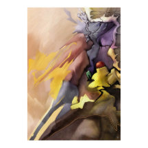 抽象芸術絵画の離れ2アルプリントのセットから