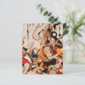 抽象芸術絵画の (スタンド正面)