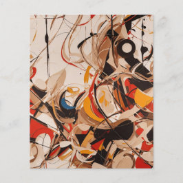 抽象芸術絵画の