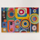 抽象芸術絵画の1014ピースジグソーパズル ジグソーパズル (横)