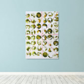 抽象芸術絵画の キャンバスプリント (インサイチュ (ウッドフロア))