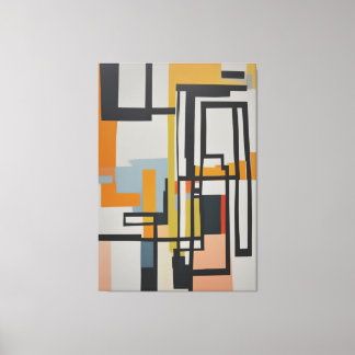 抽象芸術絵画の キャンバスプリント