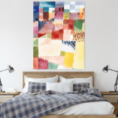 抽象芸術絵画の キャンバスプリント (インサイチュ (寝室))