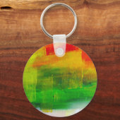 抽象芸術絵画の キーホルダー (正面)