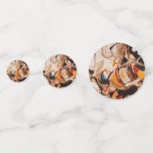 抽象芸術絵画の コンフェッティ (正面)