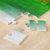 抽象芸術絵画の ジグソーパズル (側面)