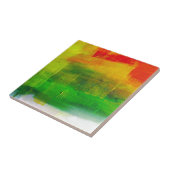 抽象芸術絵画の タイル (側面)