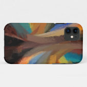 抽象芸術絵画の |ダイナミックカラー4 Case-Mate iPhoneケース (裏面(横))