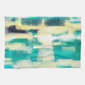 抽象芸術絵画の |ダイナミックカラー キッチンタオル (横)