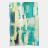 抽象芸術絵画の |ダイナミックカラー キッチンタオル (縦)