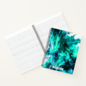 抽象芸術絵画の ノートブック (内部)