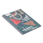 抽象芸術絵画の ノートブック (右側)