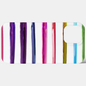 抽象芸術絵画の |ブカラフルラシ絵を描ストローク Case-Mate iPhoneケース (裏面 (横))