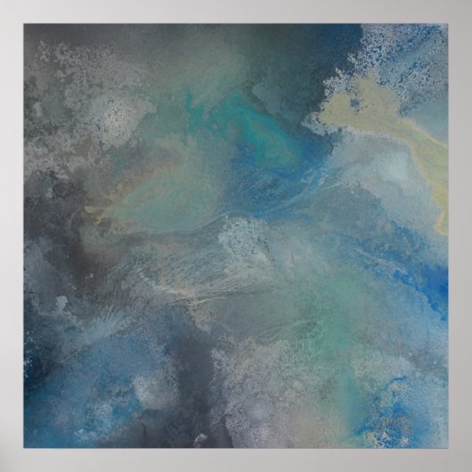 抽象芸術絵画の ポスター (正面)