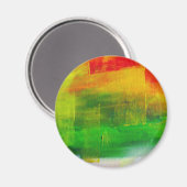 抽象芸術絵画の マグネット (正面/裏面)