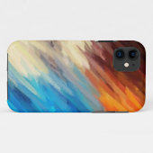 抽象芸術絵画の |レトロカラフル28 Case-Mate iPhoneケース (裏面(横))